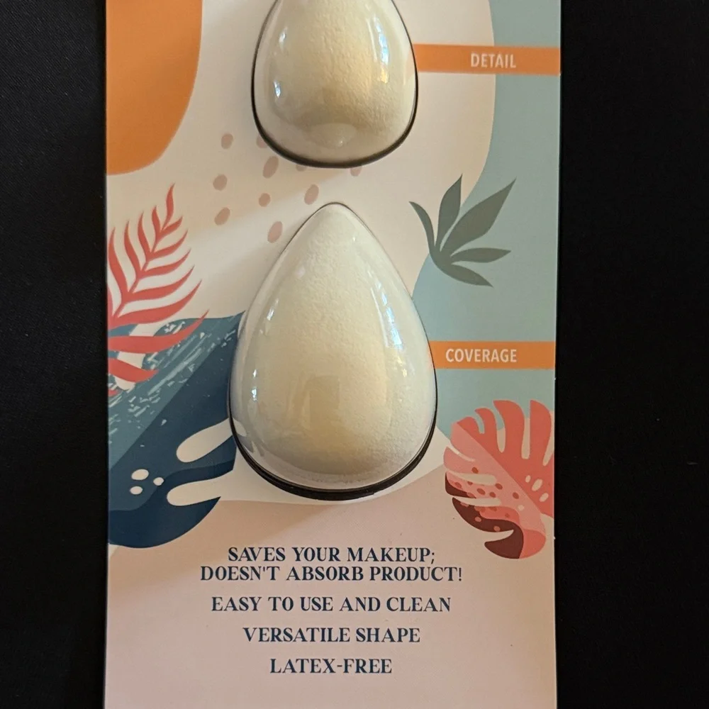 Full Face Trio Makeup Blending Sponge Set 3 Pack NWT